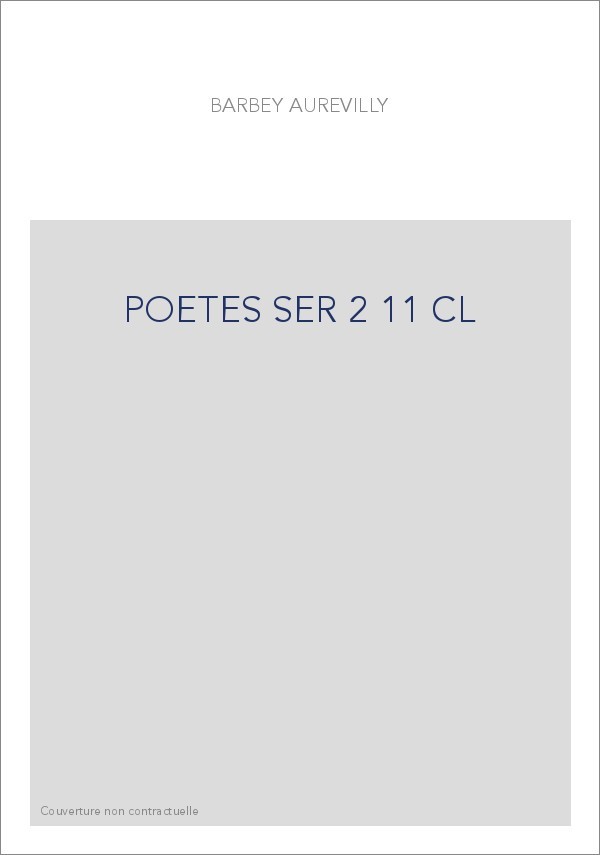 LES OEUVRES ET LES HOMMES. SERIE II. VOLUME 11. (1860-1909).