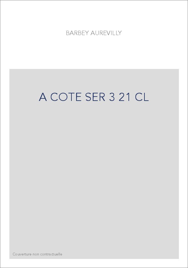 LES OEUVRES ET LES HOMMES. SERIE III. VOLUME 21. (1860-1909).
