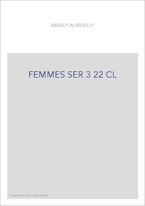 LES OEUVRES ET LES HOMMES. SERIE III. VOLUME 22. (1860-1909).
