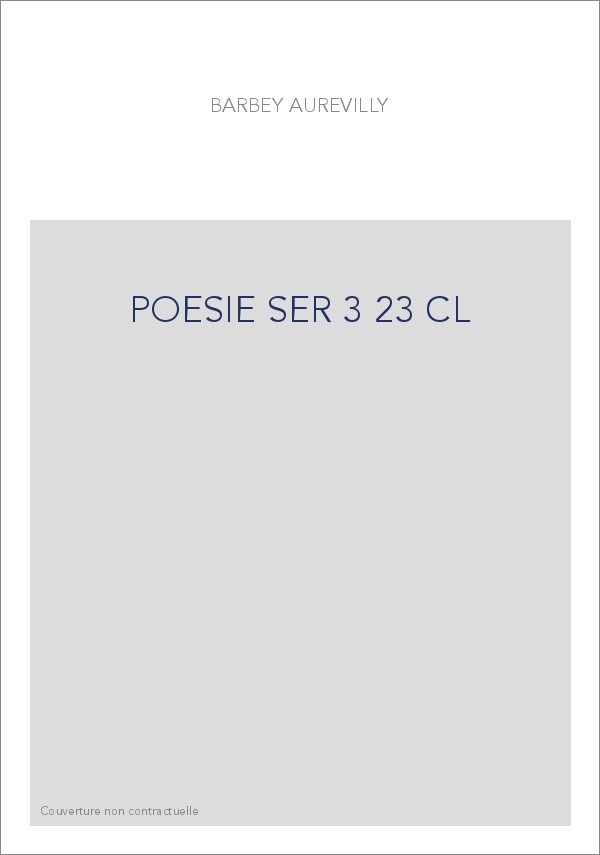 LES OEUVRES ET LES HOMMES. SERIE III. VOLUME 23. (1860-1909).