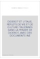 DIDEROT ET L'ITALIE, REFLETS DE VIE ET DE CULTURE ITALIENNES DANS LA PENSEE DE DIDEROT, AVEC DES DOCUMENTS IN