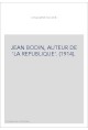 JEAN BODIN, AUTEUR DE  'LA REPUBLIQUE'. (1914).