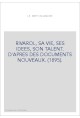 RIVAROL, SA VIE, SES IDEES, SON TALENT. D'APRES DES DOCUMENTS NOUVEAUX. (1895).