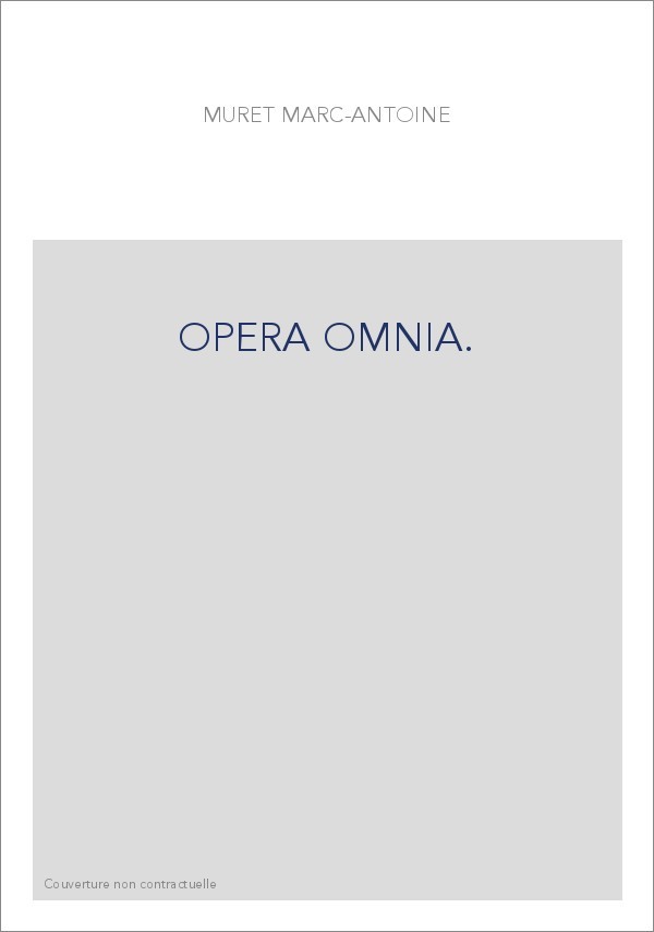 OPERA OMNIA.