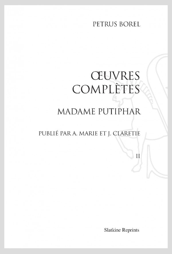 MADAME PUTIPHAR