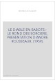 LE DIABLE EN SABOTS.- LE ROND DES SORCIERS. PRESENTATION D'ANDRE ROUSSEAUX. (1959).