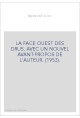 LA FACE OUEST DES DRUS. AVEC UN NOUVEL AVANT-PROPOS DE L'AUTEUR. (1953).