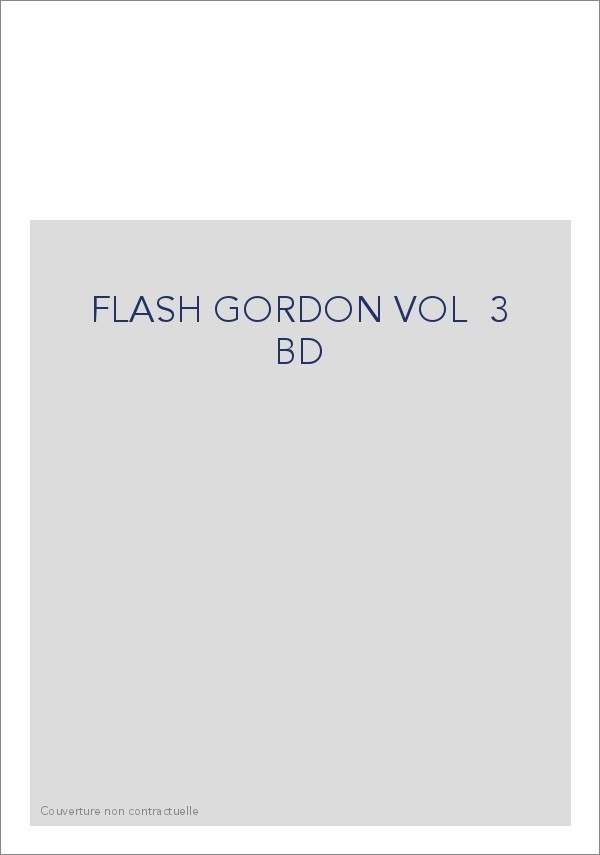 FLASH GORDON VOL  3 BD