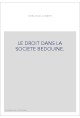LE DROIT DANS LA SOCIETE BEDOUINE.