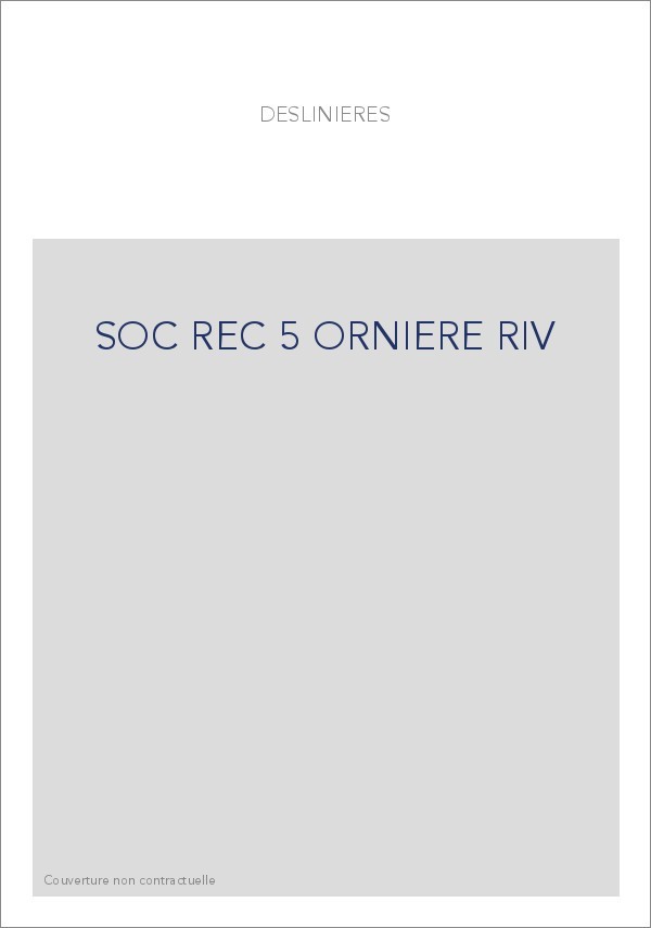SOC REC 5 ORNIERE RIV