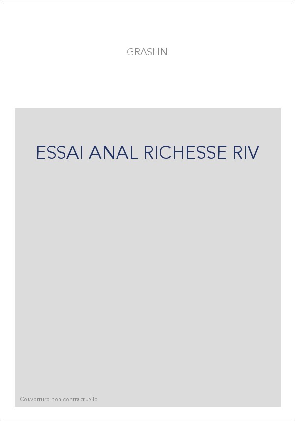 ESSAI ANAL RICHESSE RIV
