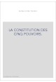 LA CONSTITUTION DES CINQ POUVOIRS.