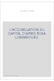 L'ACCUMULATION DU CAPITAL D'APRES ROSA LUXEMBOURG.