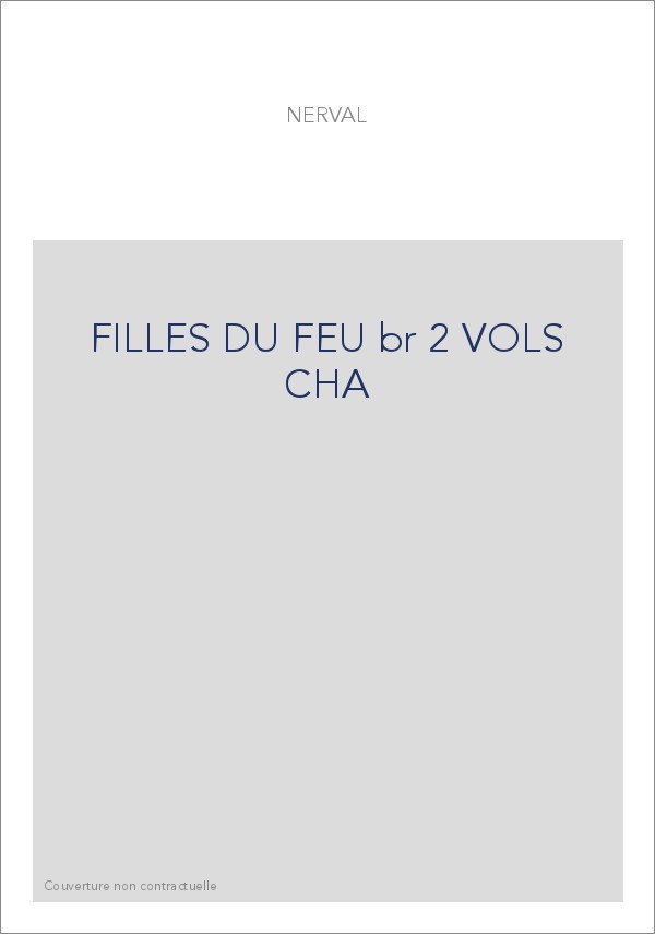 FILLES DU FEU 2 VOL.CHA