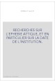 RECHERCHES SUR L'EPHEBIE ATTIQUE, ET EN PARTICULIER SUR LA DATE DE L'INSTITUTION.