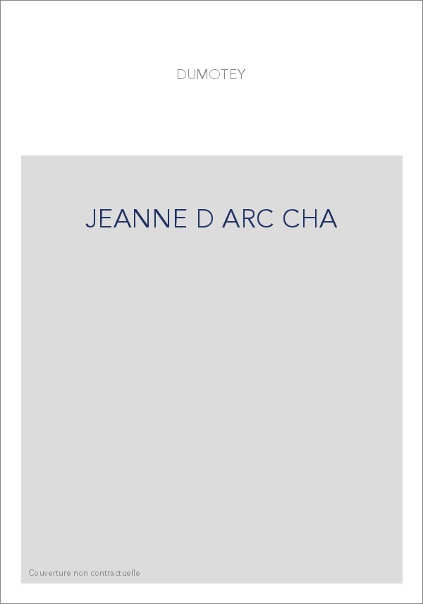 JEANNE D ARC CHA