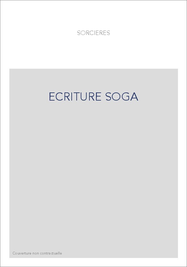 ECRITURE SOGA
