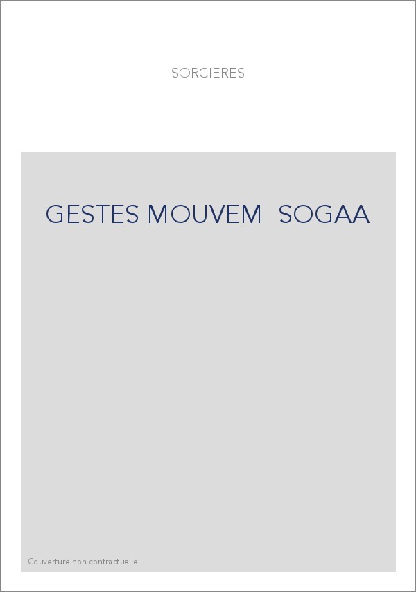 GESTES MOUVEM  SOGAA