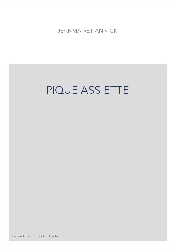 PIQUE ASSIETTE