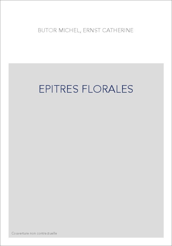 EPITRES FLORALES