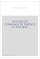 HISTOIRE DES COMMUNES DE PRESINGE ET PUPLINGE