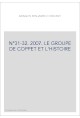N°31-32. 2007. LE GROUPE DE COPPET ET L'HISTOIRE