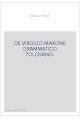 DE VIRGILIO MARONE GRAMMATICO TOLOSANO.
