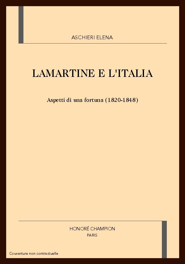 LAMARTINE E L'ITALIA
