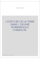 L'ECRITURE DE LA TERRE DANS L'OEUVRE ROMANESQUE D'ARAGON.