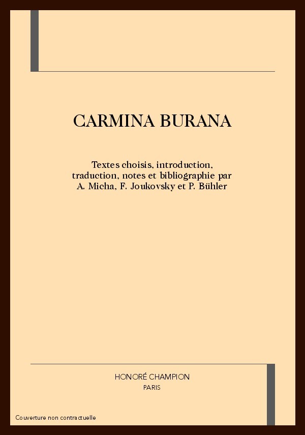 CARMINA BURANA