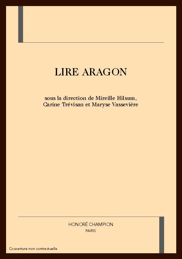 LIRE ARAGON