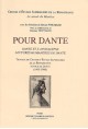 POUR DANTE
