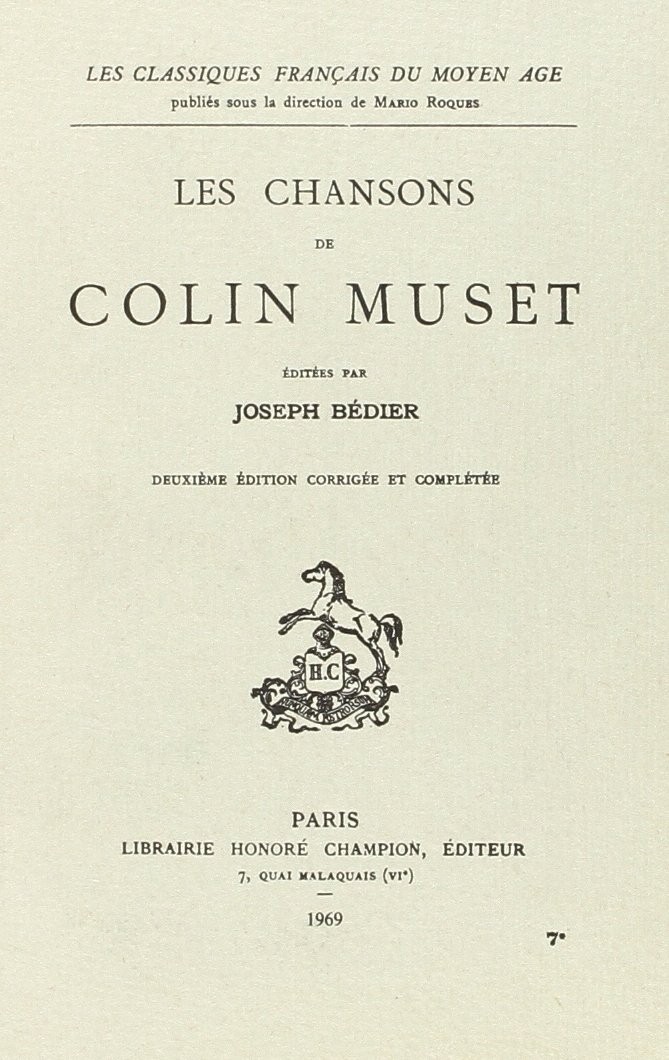 LES CHANSONS.(1938).