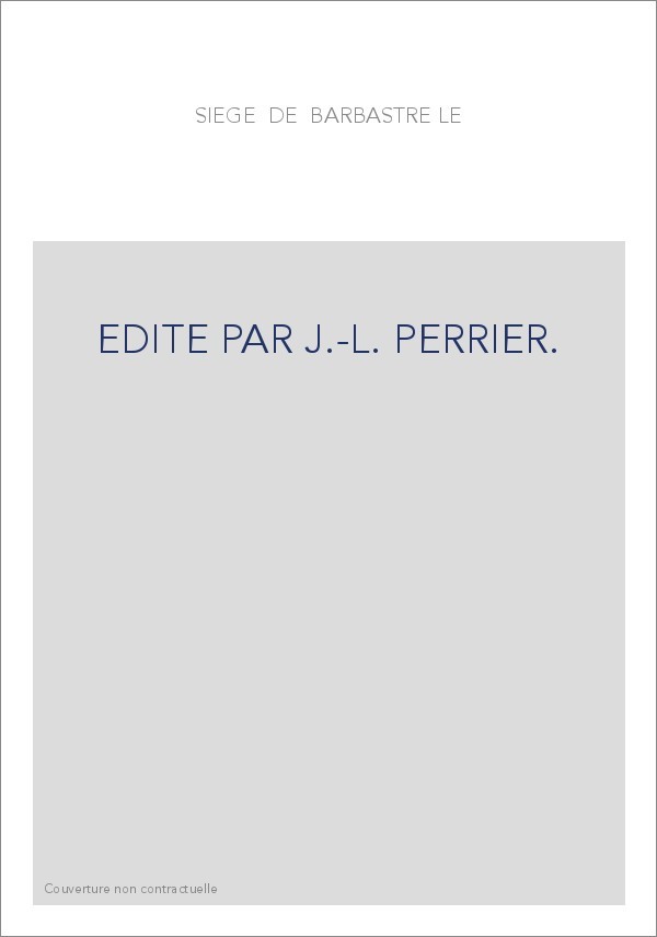 LE SIEGE  DE  BARBASTRE