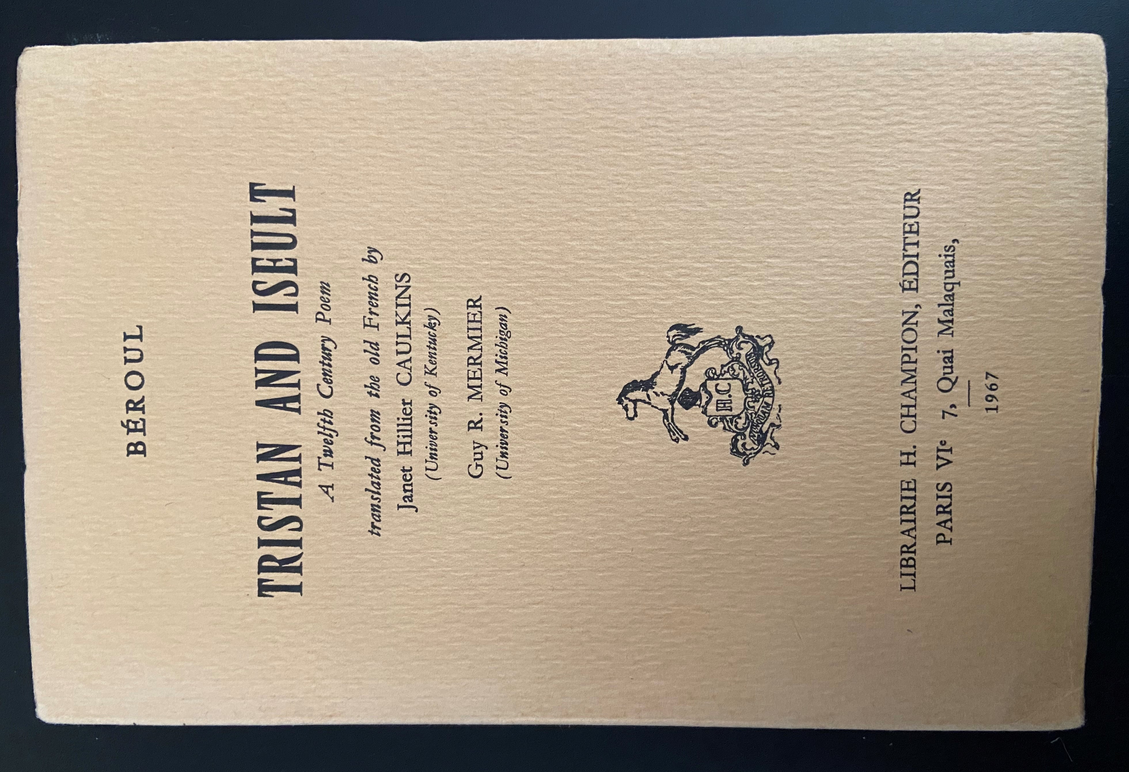 TRISTAN AND ISEULT.TRADUCTION EN ANGLAIS MODERNE