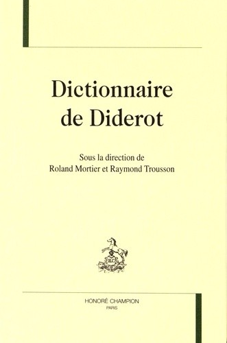 DICTIONNAIRE DE DIDEROT.