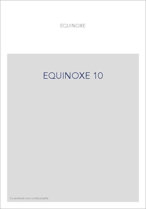 EQUINOXE 10