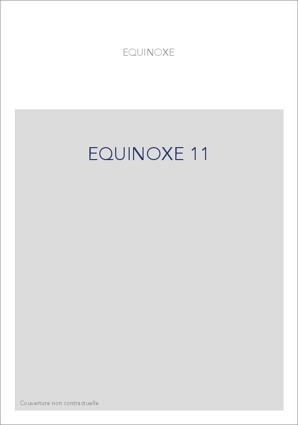 EQUINOXE 11