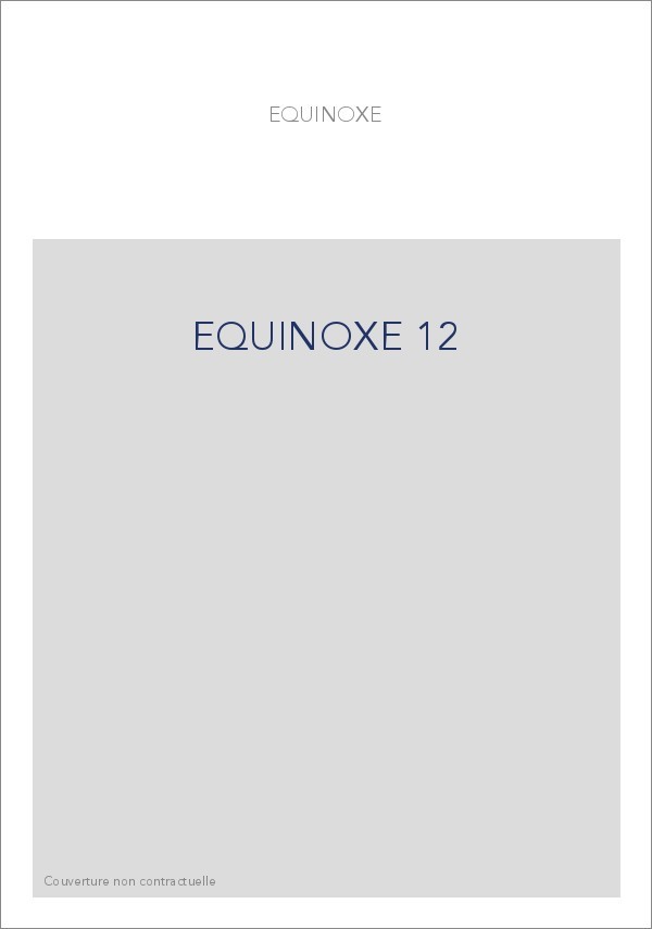 EQUINOXE 12