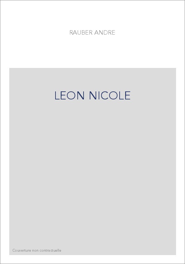 LEON NICOLE