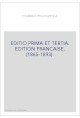 EDITIO PRIMA ET TERTIA. EDITION FRANCAISE. (1865-1893).