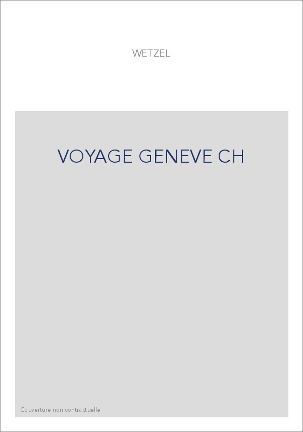 VOYAGE GENEVE CH