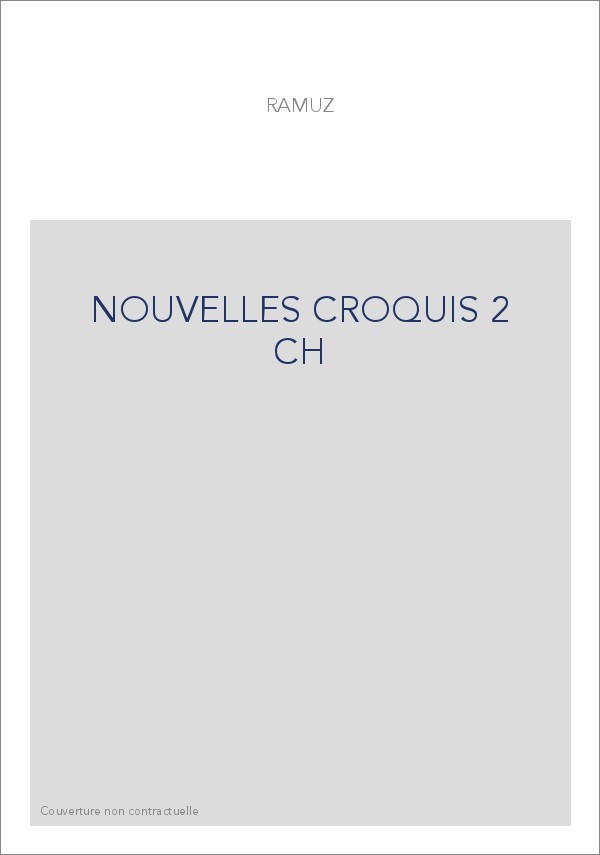 NOUVELLES CROQUIS 2 CH