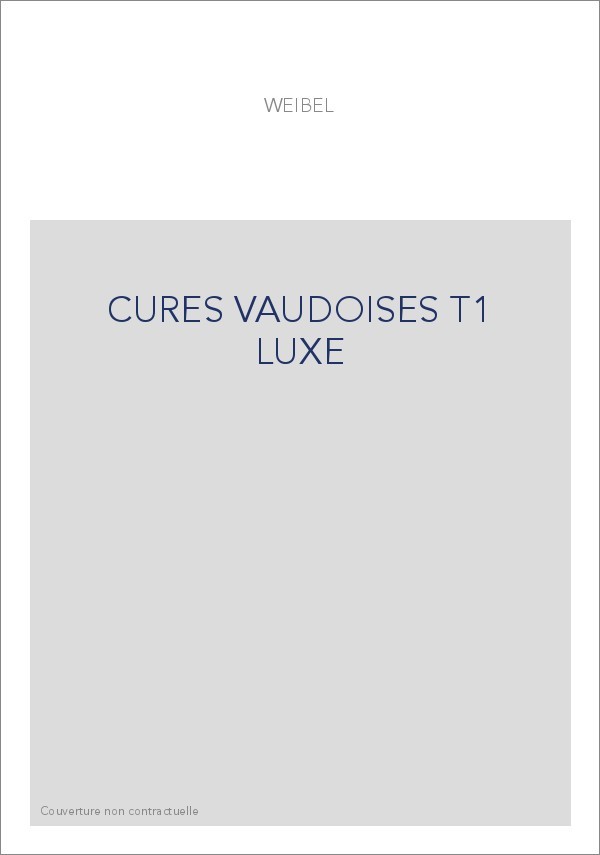 CURES VAUDOISES T1 LUXE