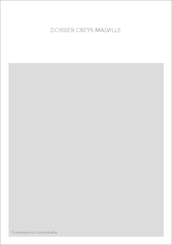 DOSSIER CREYS-MALVILLE