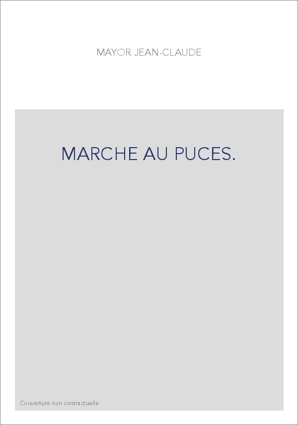 MARCHE AU PUCES.