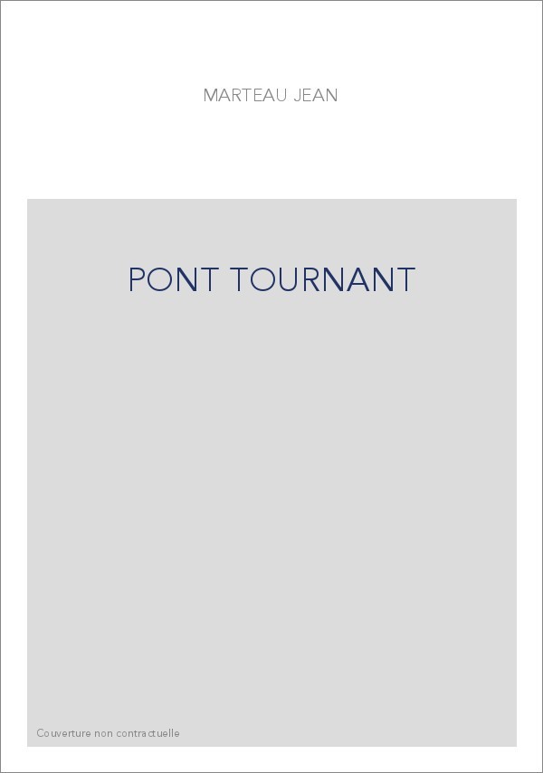 PONT TOURNANT