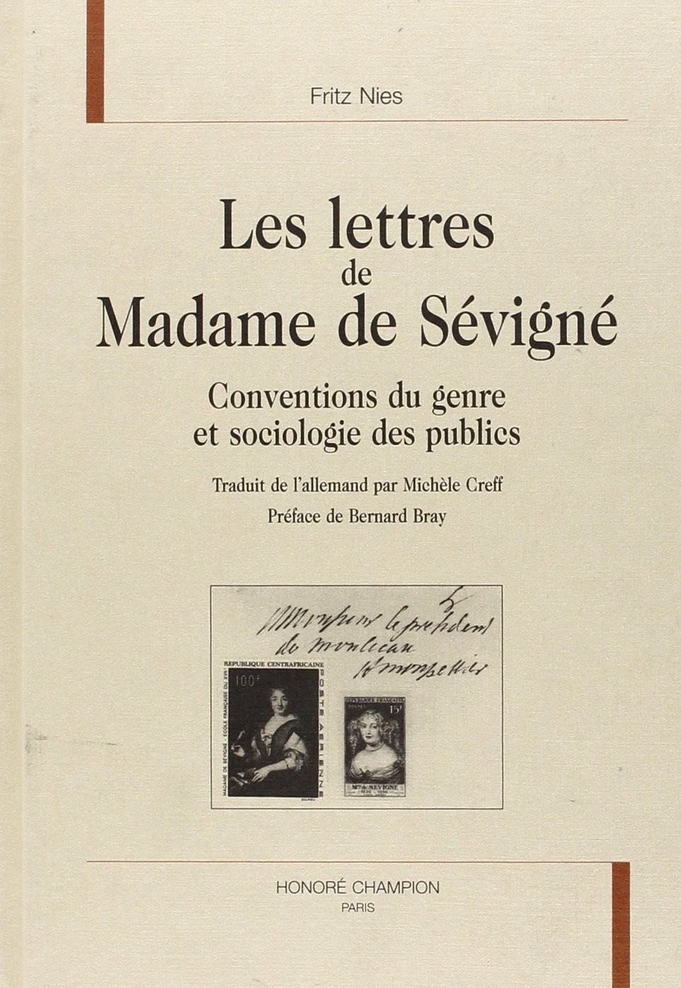 LES LETTRES DE MADAME DE SEVIGNE