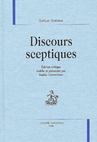 DISCOURS SCEPTIQUES