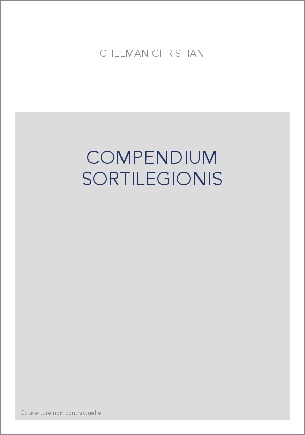 COMPENDIUM SORTILEGIONIS